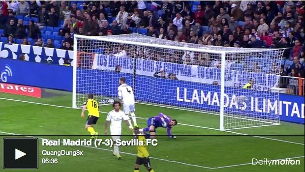 Real Madrid &#8211; Siviglia 7-3 | Highlights Liga &#8211; Video Gol (Bale, Ronaldo, Rakitic, Bacca, Benzema)