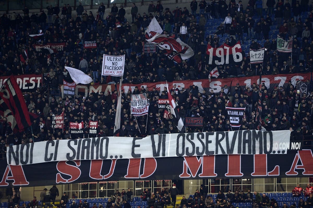 Milan tifosi