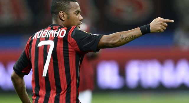 L’ex Milan Robinho vede confermata la sua pena detentiva